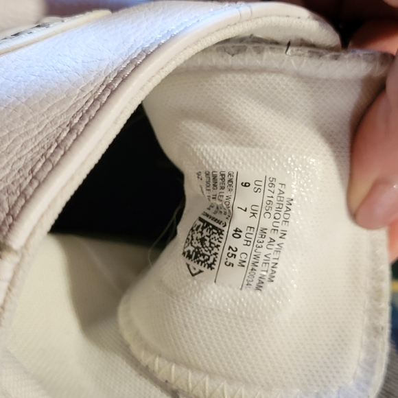 Converse White High-Top Platform Sneakers - Picture 7 of 8